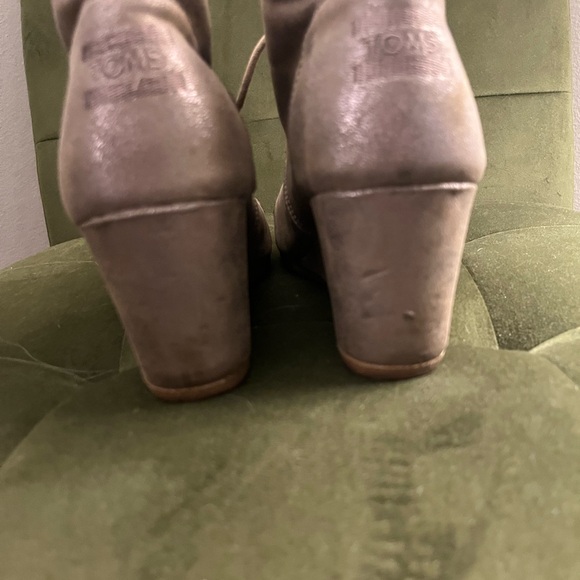 Toms Desert Wedge Metallic Bootie - Picture 5 of 6